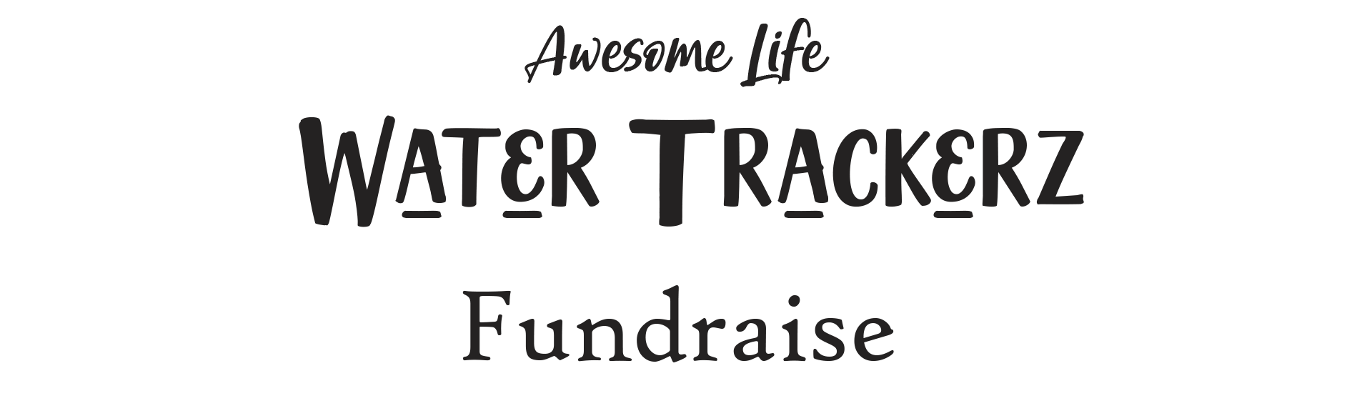 Water Trackerz Brand Header Fundraiser