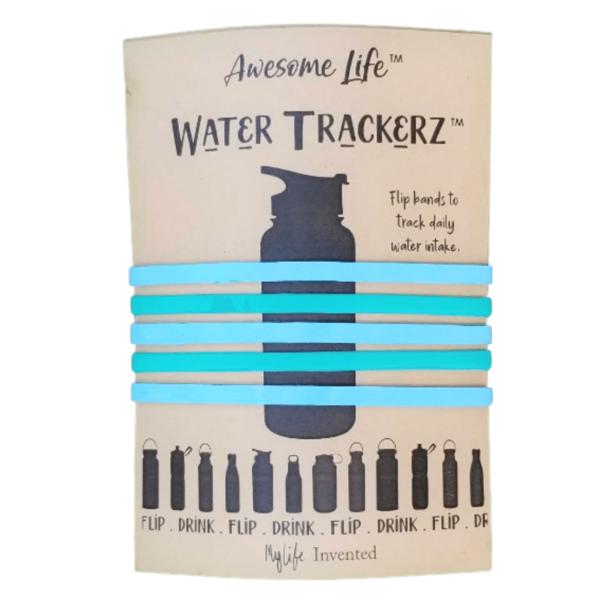 Water Bottle Bands – Water Trackerz – Light Blue