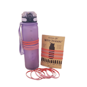 Water Trackerz & Insulated Bottle Bundle - lilac front