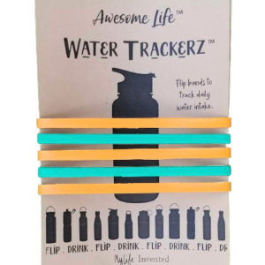 Water Trackerz Water Bottle Bands – Orange