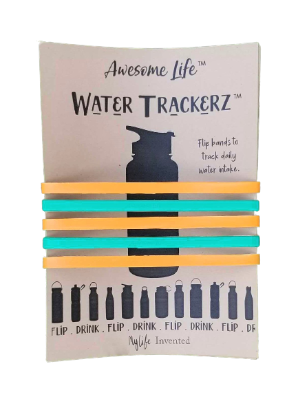 Water Trackerz Water Bottle Bands – Orange