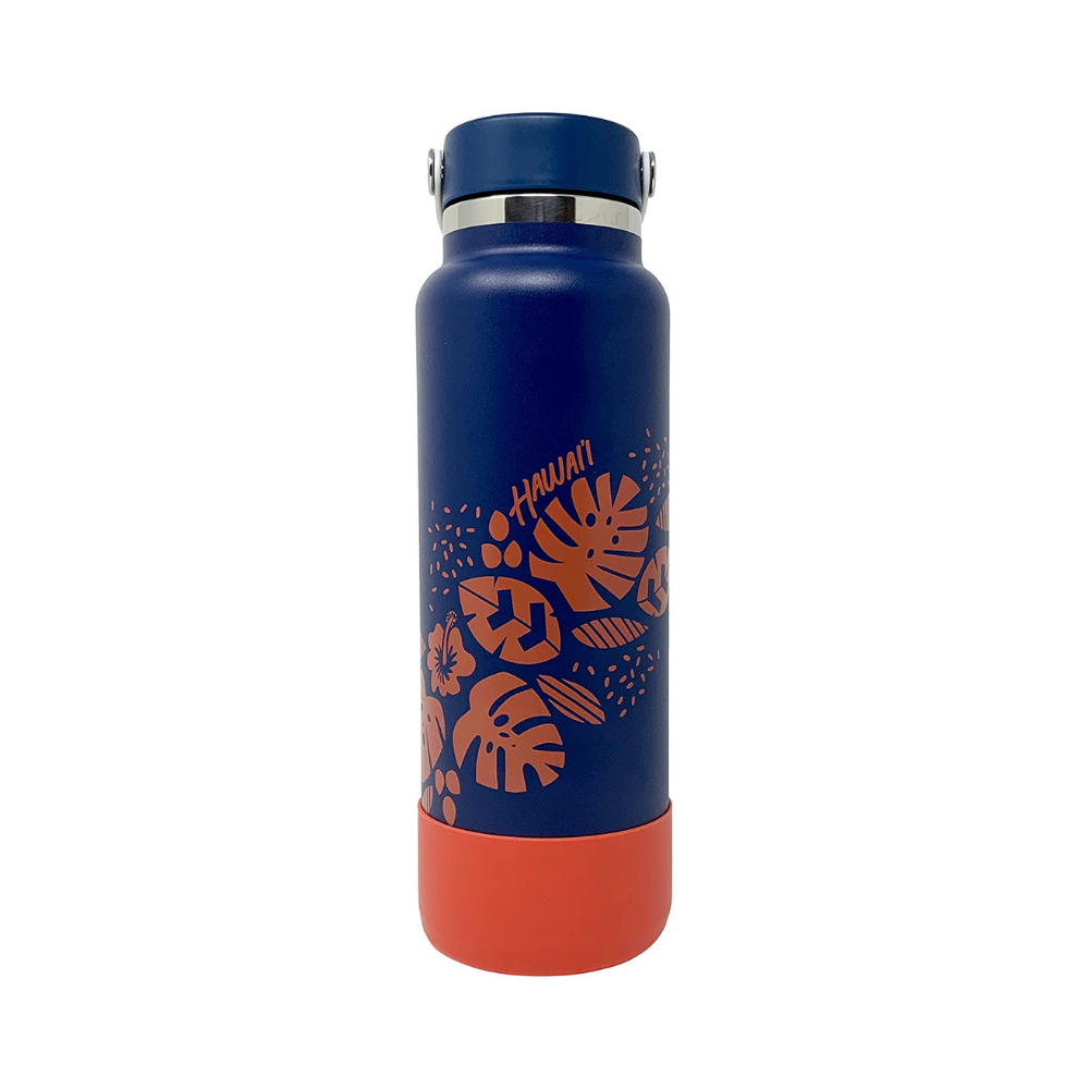 Hydro Flask Other | Hydro Flask 40oz Wide Mouth Water Bottle Limited Edition Hawaii Cobalt | Color: Blue/Red | Size: Os | Saintmaleauxs's Closet