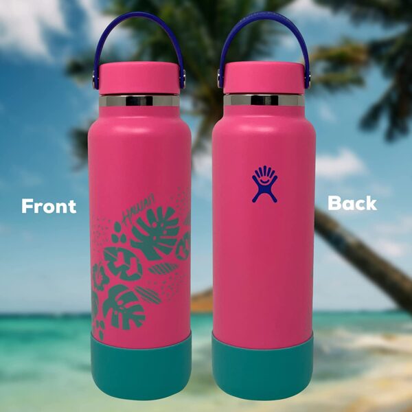 Hydroflask Hawaii Limited Edition Flamingo front and back