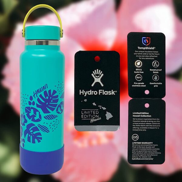 Hydroflask Hawaii Limited Edition Mint details
